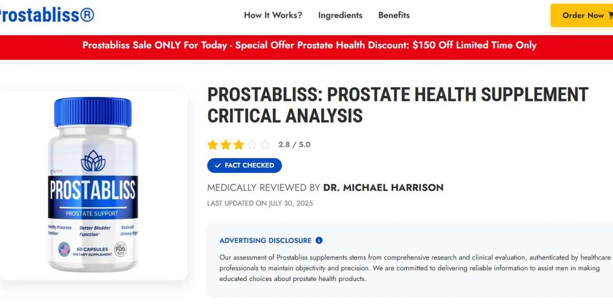 Prostabliss Official Review Prostate Health Analysis 2025