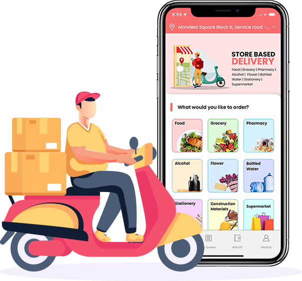 Deliveroo Clone - Food and Shopping Delivery App