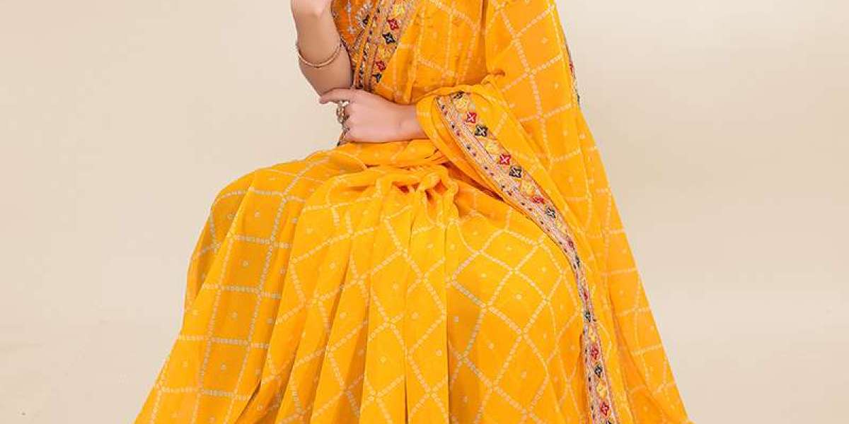 Elegant Bandhani Sarees from Trusted Manufacturers in Surat