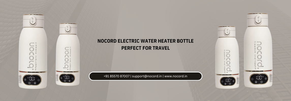 NoCord Electric Water Heater Bottle – Easy Travel Companion