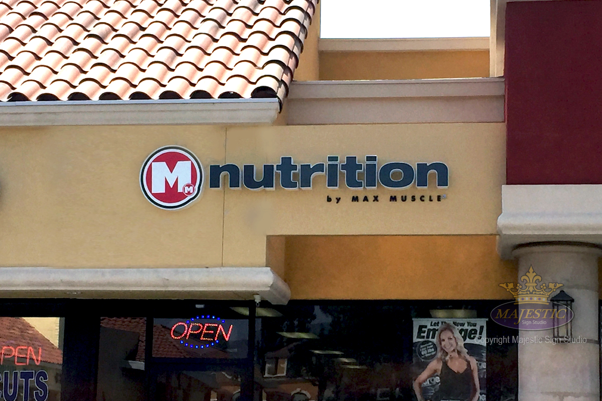 Channel Letters Corona | Illuminated Custom Channel Letters | Majestic Sign Studio