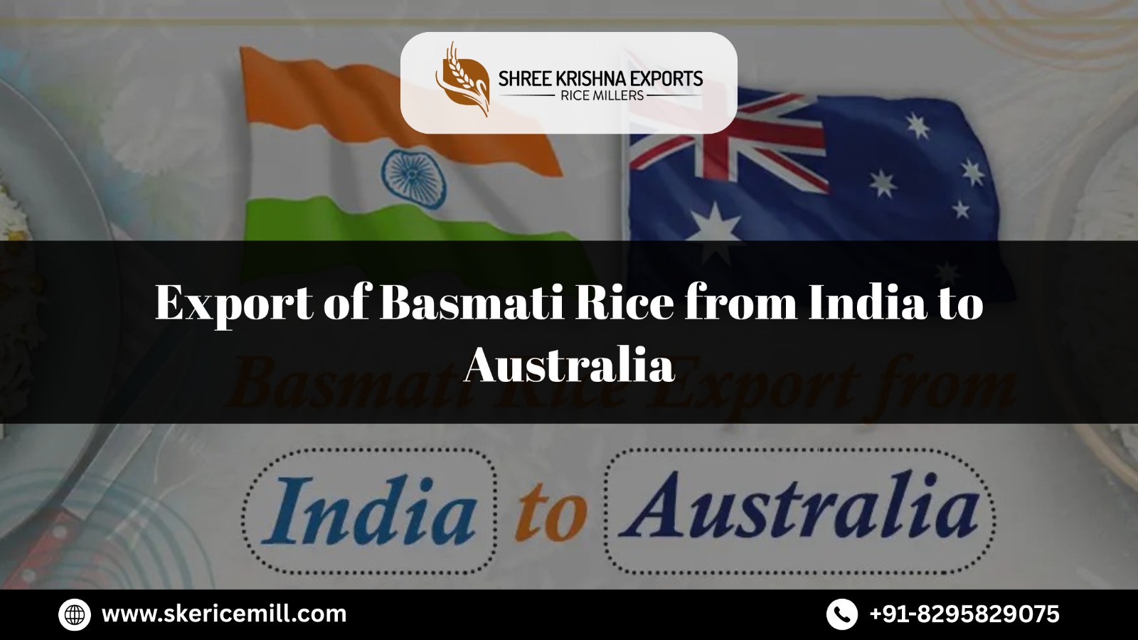 Export of Basmati Rice from India to Australia - Shree Krishna Exports