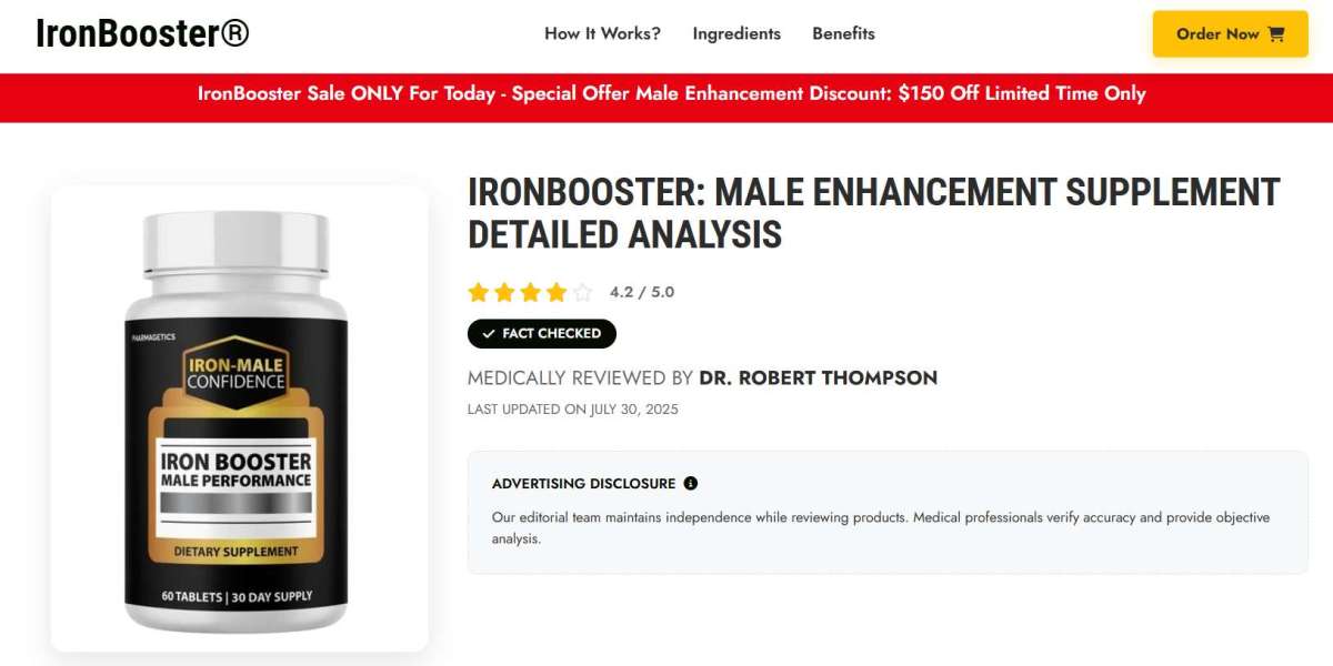 IronBooster Reviews Male Enhancement Analysis 2025