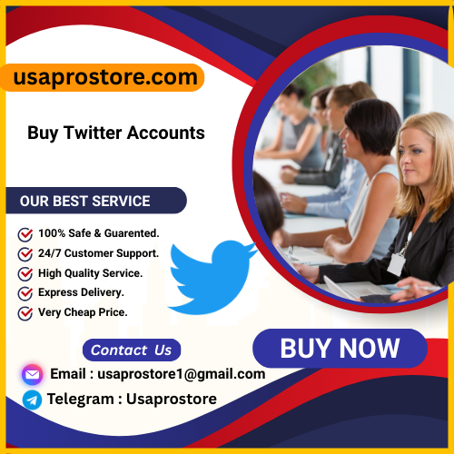 Buy Twitter Accounts - 100% Safe & Active Accounts