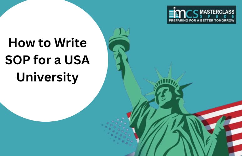 How to Write SOP for a USA University - Masterclass Space