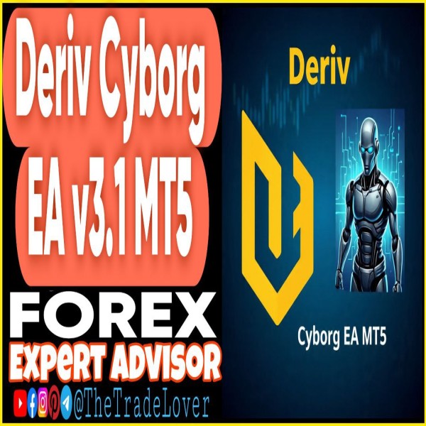 Deriv Cyborg EA v3.1 MT5 (Works on Build 5328+) | Forex Robot | MT5 Expert Advisor - The Trade Lovers