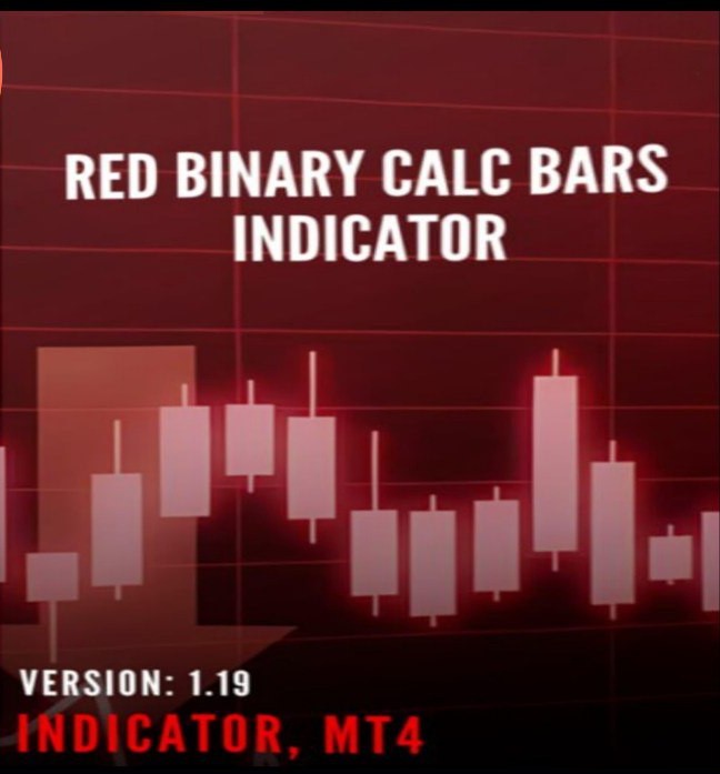 RED Binary Calc Bars Indicator V1.19 MT4 - AtomFX Store
