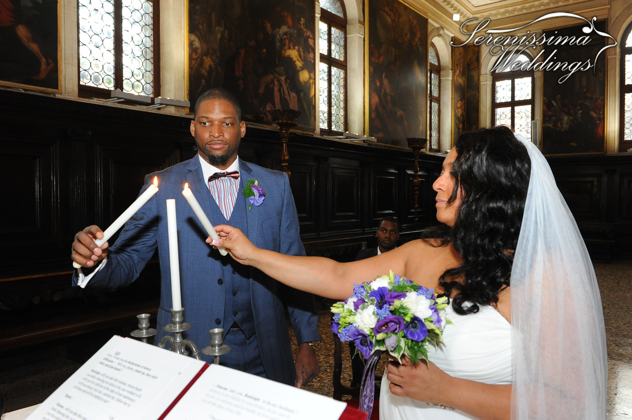 Luxury Romantic Wedding in Venice Palace