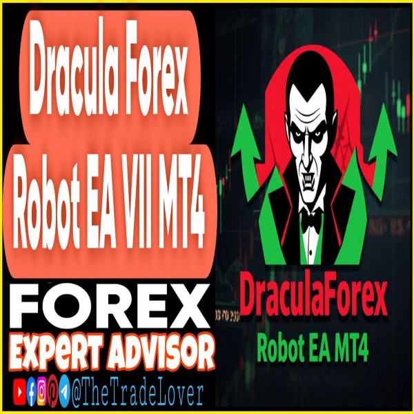 Dracula Forex Robot EA VII MT4 + Presets (Works on Build 1443+) | Forex Robot | MT4 Expert Advisor - The Trade Lovers