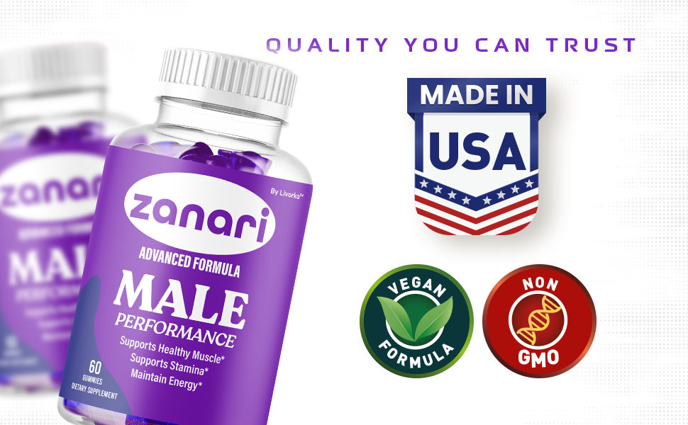 Zanari Male Enhancement Gummies - Effective Solution for ED & Performance?