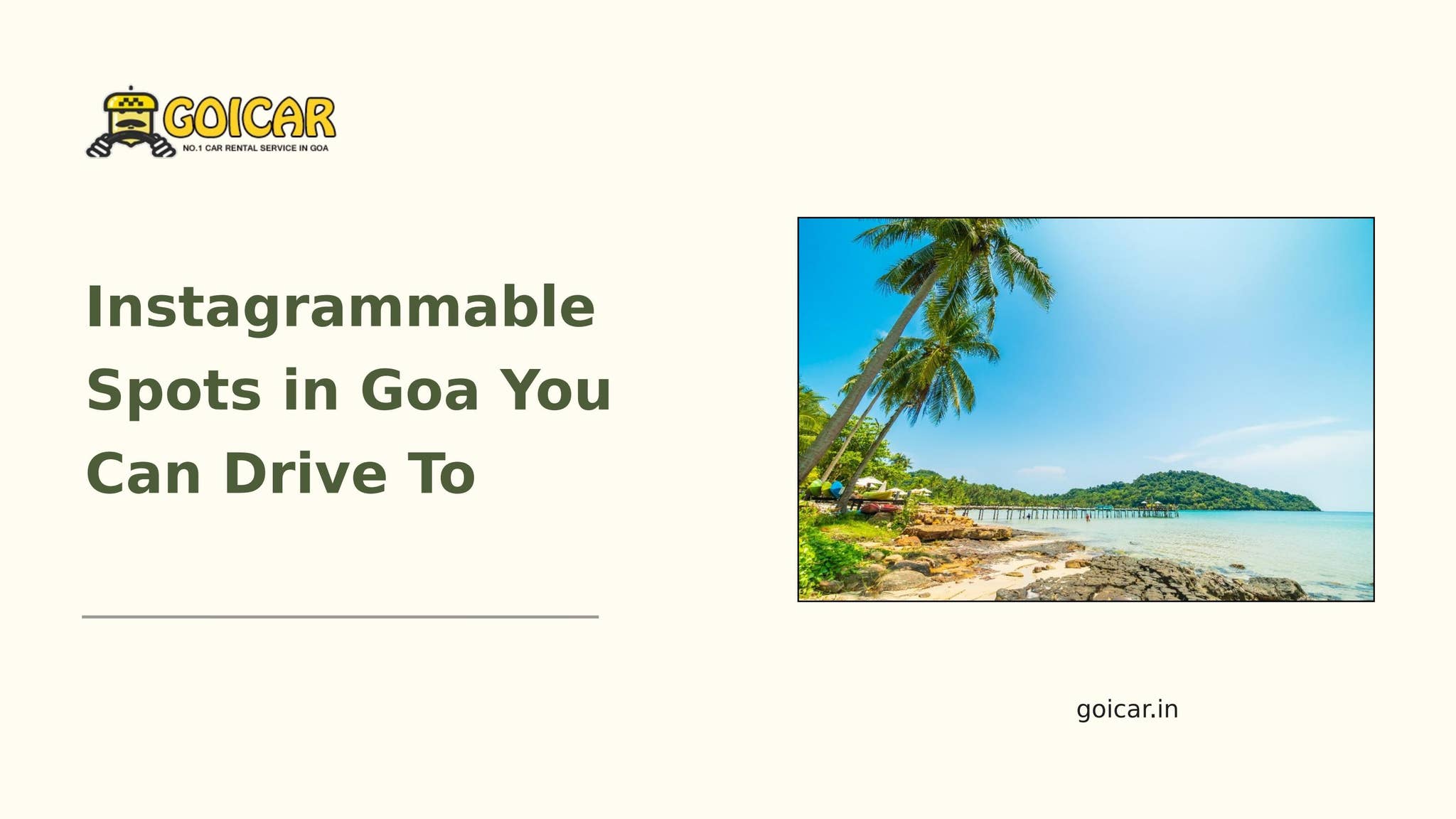 Instagrammable Spots in Goa You Can Drive To by GOICAR - Issuu
