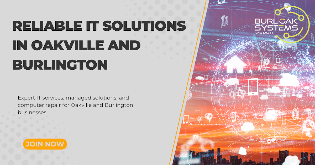 Consistent IT Services in Oakville and Burlington to the state of the art businesses.