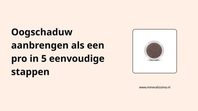 Oogschaduw aanbrengen als een pro in 5 eenvoudige stappen | PPTX