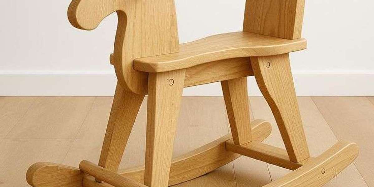 Wooden Rocking Horse Benefits for Early Childhood