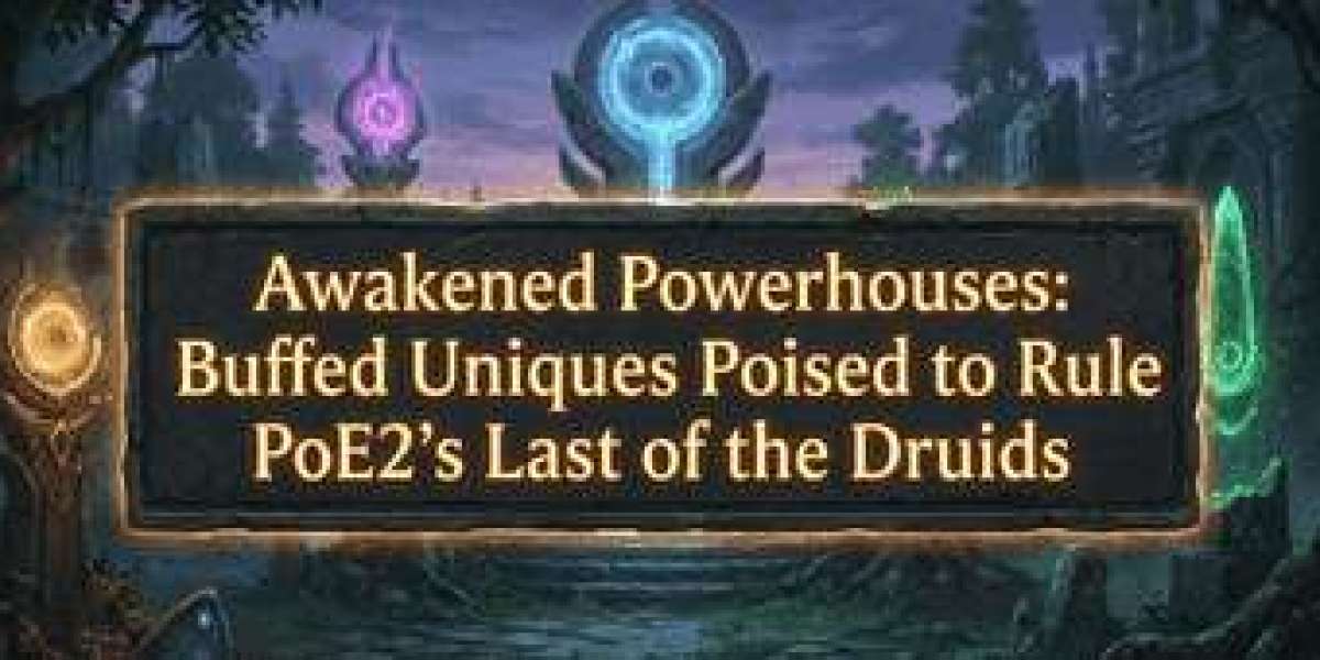 Nature’s Chosen – How Buffed Unique Items Elevate Druid Identity in PoE2’s Last of the Druids
