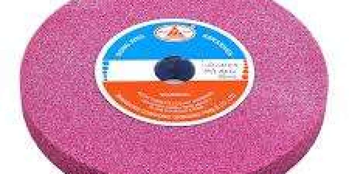 High-Performance Pink Grinding Wheel by Hindustan Abrasives