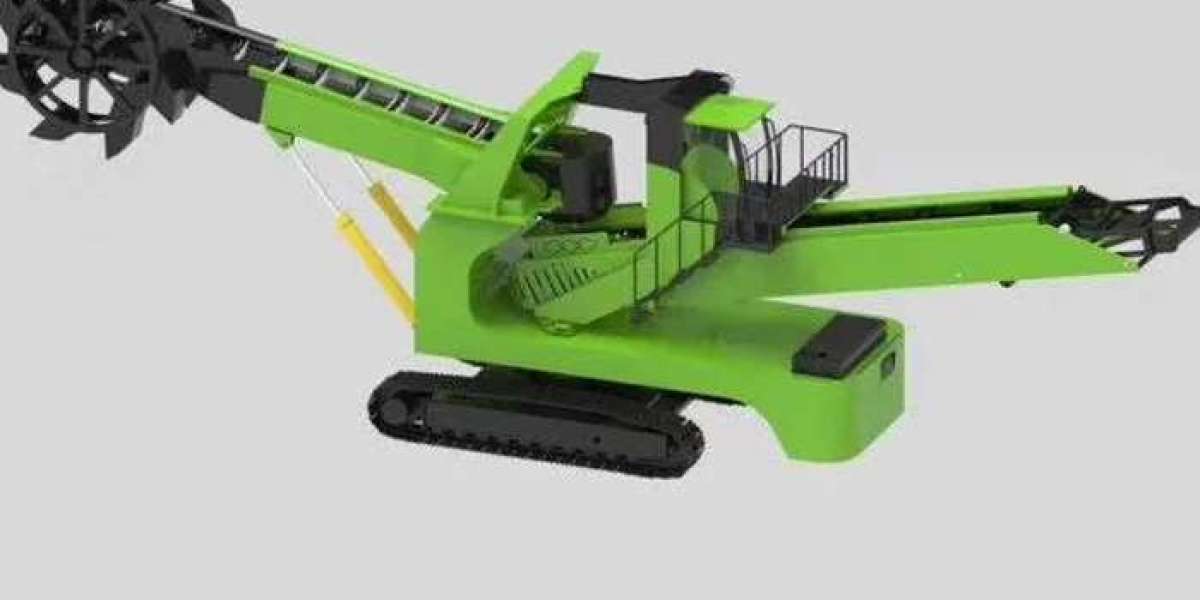 Dezhong Crawler Type Stacker Reclaimer Manufacturing Technology and Application