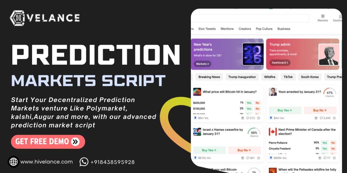 Prediction Market Script - Build Your Secure Blockchain-Based Prediction Market Platform like Kalshi