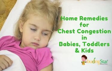 Home Remedies to Cure Chest Congestion in Babies & Kids | Buding Star