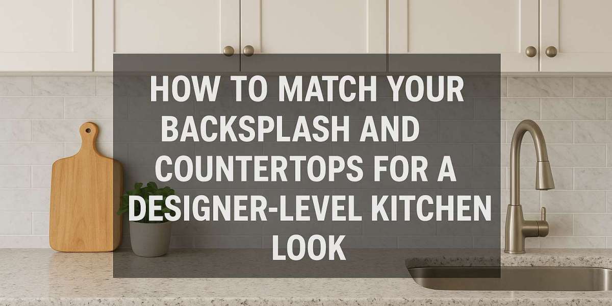 How to Match Your Backsplash and Countertops for a Designer-Level Kitchen Look