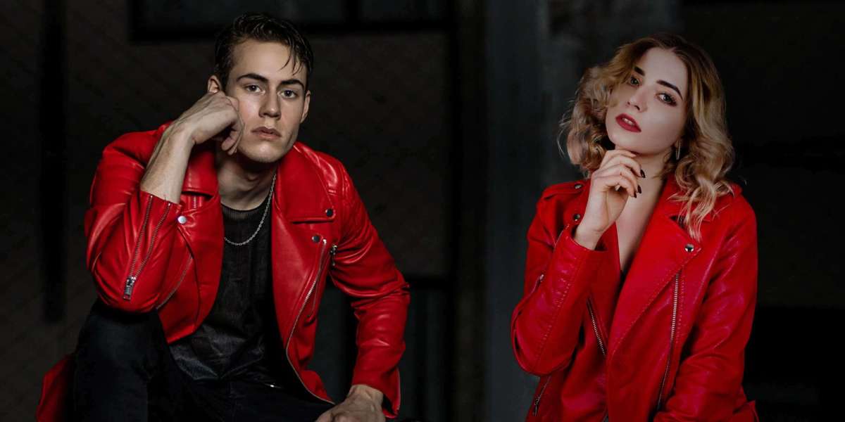 Valentine’s Day Red Leather Jackets
