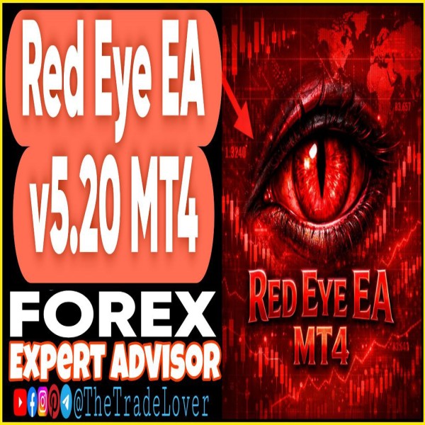 Red Eye EA v5.20 MT4 (Works on Build 1444+) | Forex Robot | MT4 Expert Advisor - The Trade Lovers