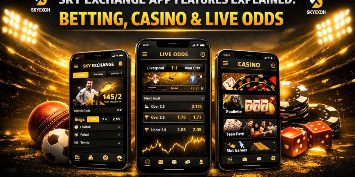 Sky Exchange App Features Explained: Betting, Casino & Live Odds