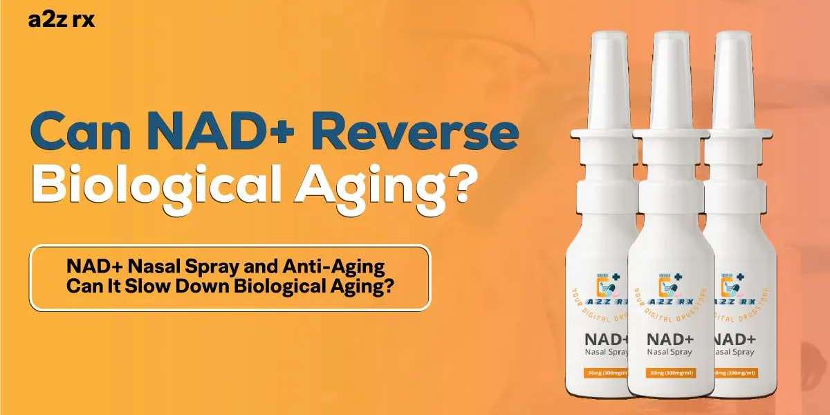 NAD+ Nasal Spray And Anti-Aging: Can It Slow Down Biological Aging?