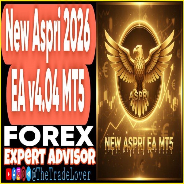 NEW Aspri 2026 EA v4.04 MT5 + Presets (Works on Build 5370+) | Forex Robot | MT5 Expert Advisor - The Trade Lovers