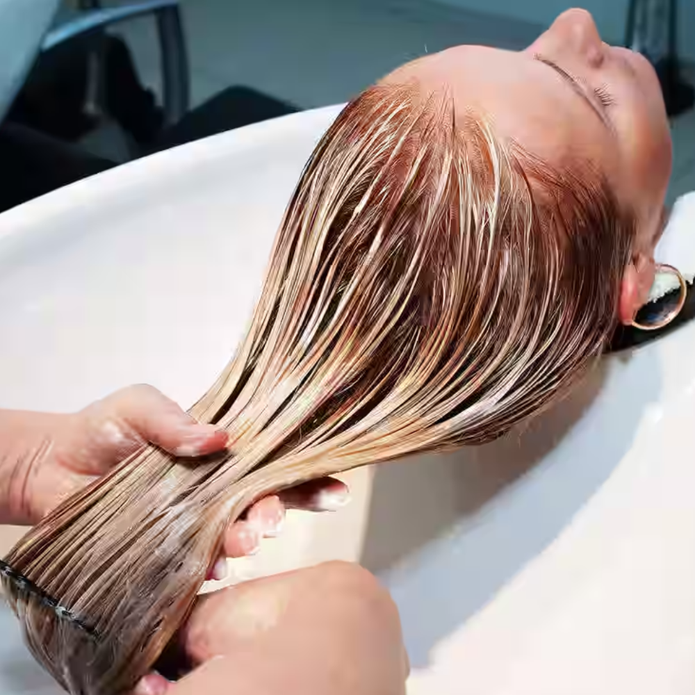 Hair Cream bath and Massage - A & A Saloon Spa