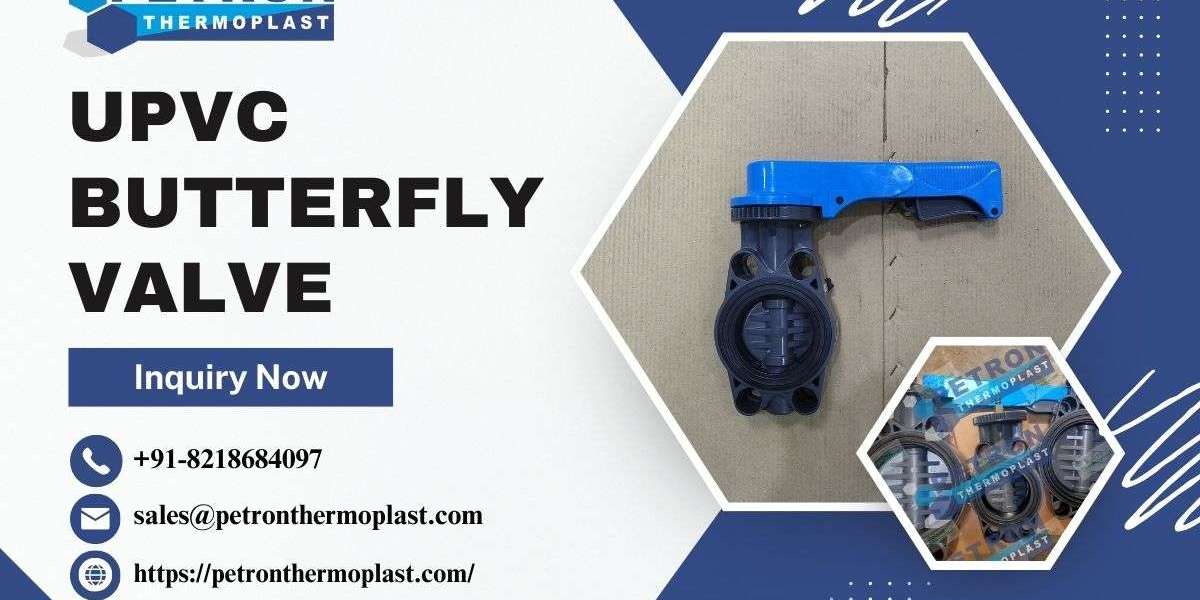 UPVC Butterfly Valves for Easy Handling and Mounting