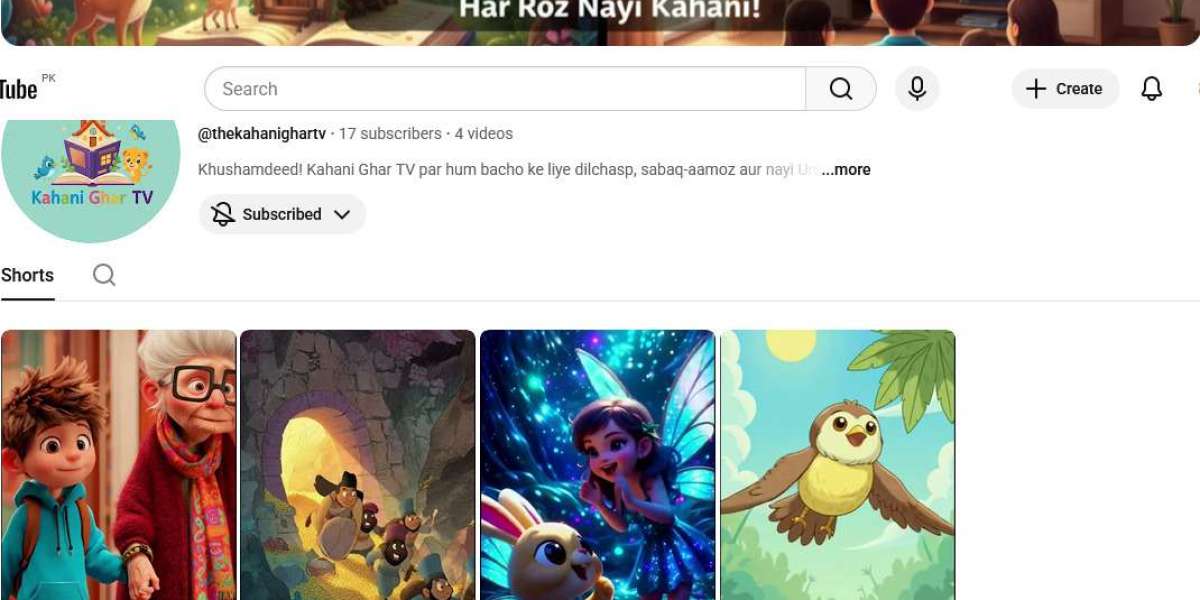 The Kahani Ghar TV: Best Urdu & English Short Stories for Kids | Moral & Educational Stories