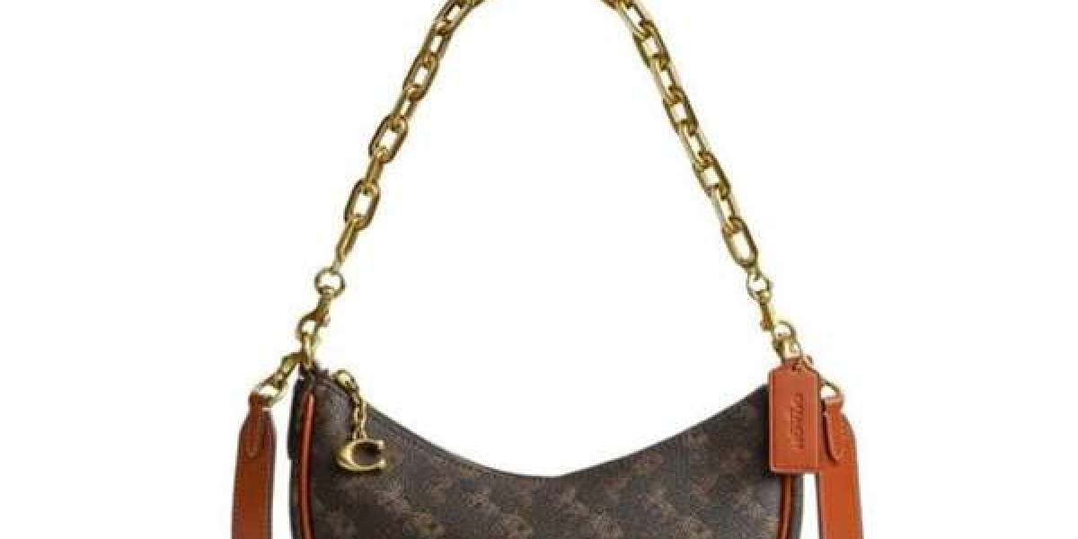 COACH Carmen 緹花布拼皮革腋下包｜時尚與實用兼具的精品之選