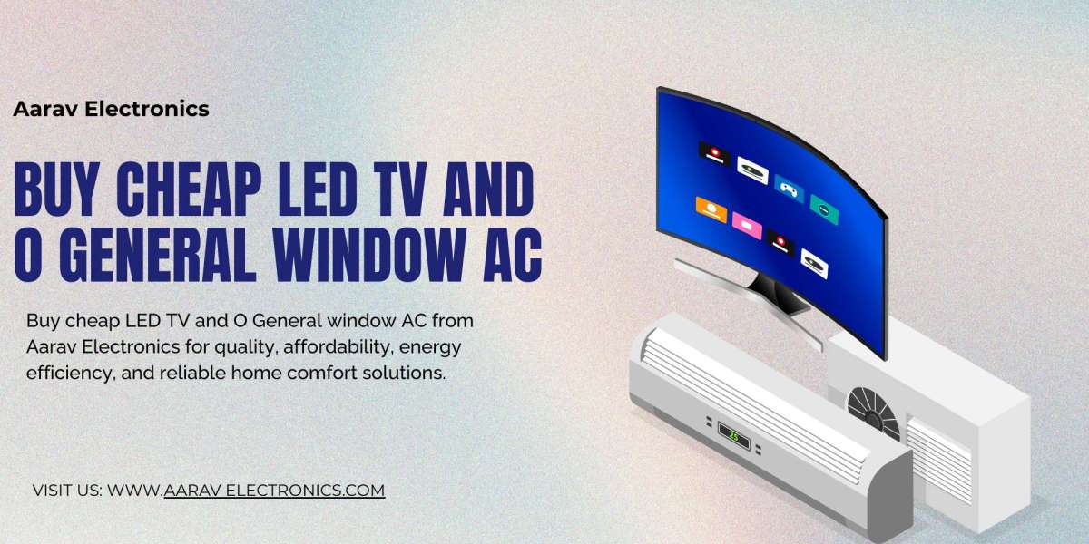 Buy Cheap LED TV and O General Window AC in Delhi NCR