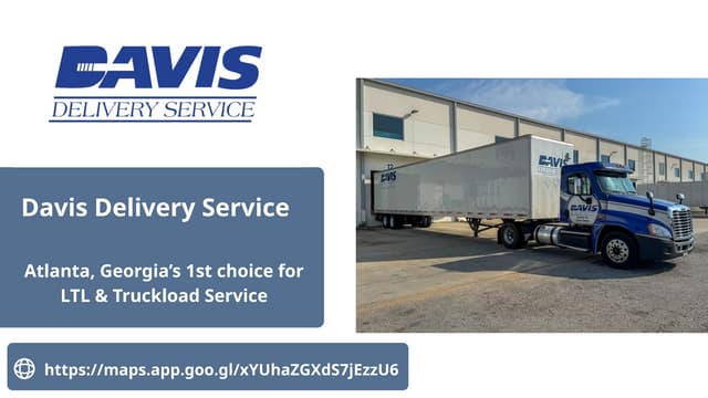 Davis Delivery Service Reinforces Leadership in Atlanta Freight Delivery with Unmatched Reliability and Professionalism.pptx