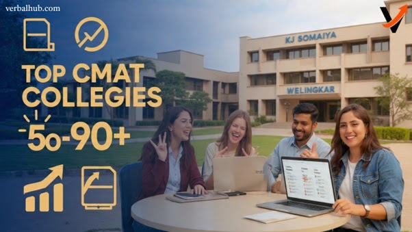 GMAT Coaching, Verbal Coaching, Online GMAT Coaching - verbalhub: CMAT Colleges Accepting 90 Percentile - Verbalhub