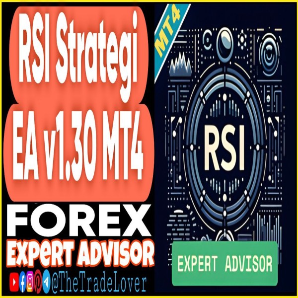 RSI Strategi EA v1.30 MT4 + Presets (Works on Build 1443+) | Forex Robot | MT4 Expert Advisor - The Trade Lovers