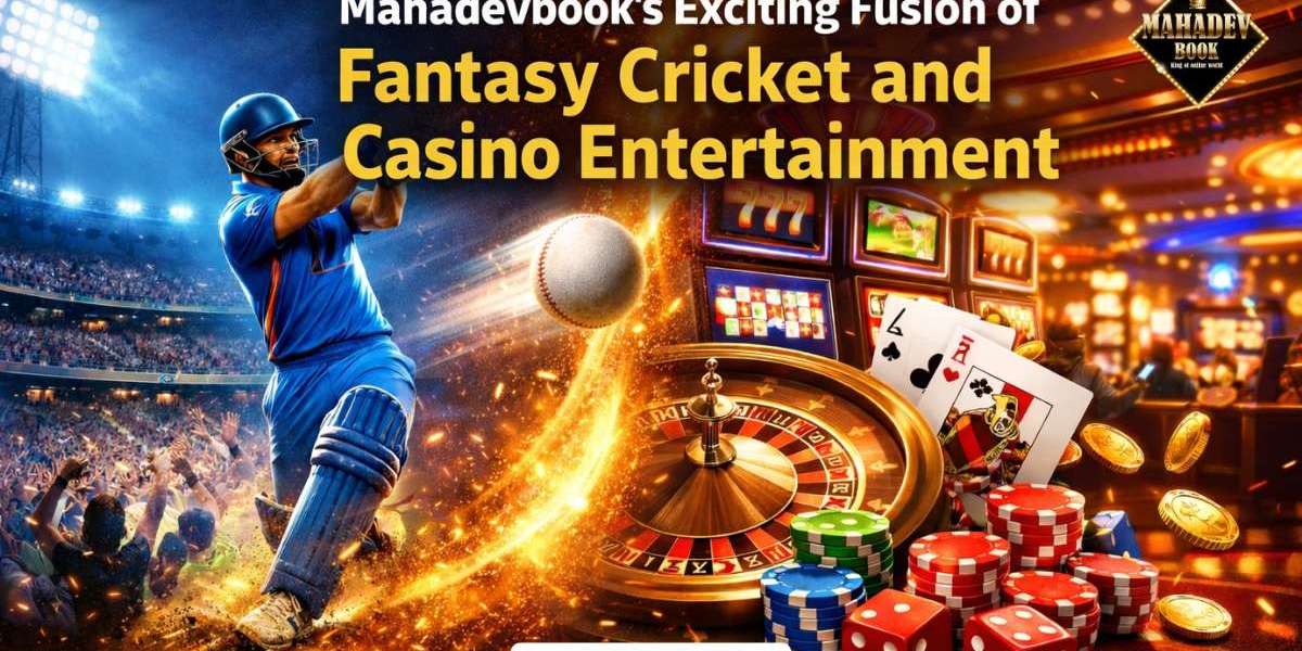 Mahadevbook’s Exciting Fusion of Fantasy Cricket and Casino Entertainment