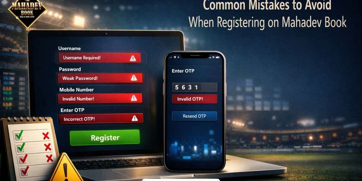 Common Mistakes to Avoid When Registering on Mahadev Book