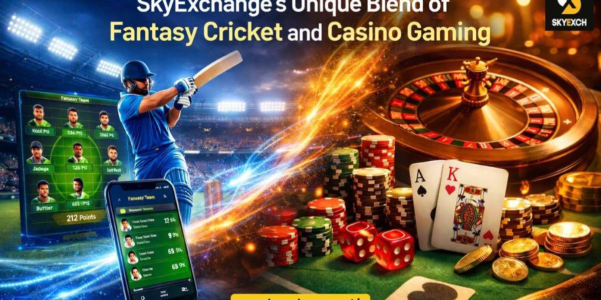 SkyExchange’s Unique Blend of Fantasy Cricket and Casino Gaming