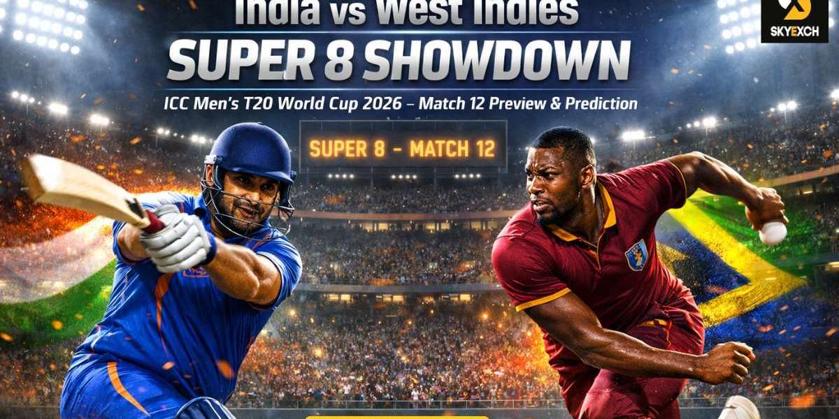 India vs West Indies Super 8 Showdown – ICC Men’s T20 World Cup 2026 Match 12 Preview & Prediction