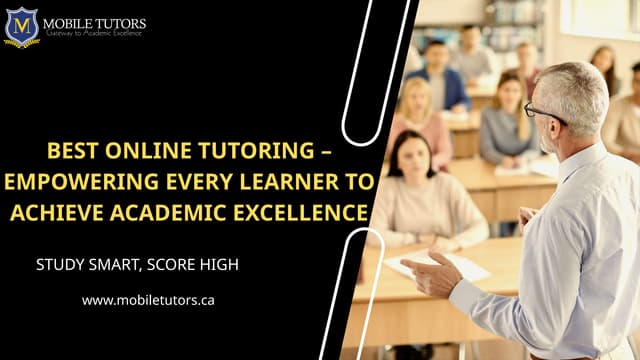 Best Online Tutoring – Empowering Every Learner to Achieve Academic Excellence | PPTX