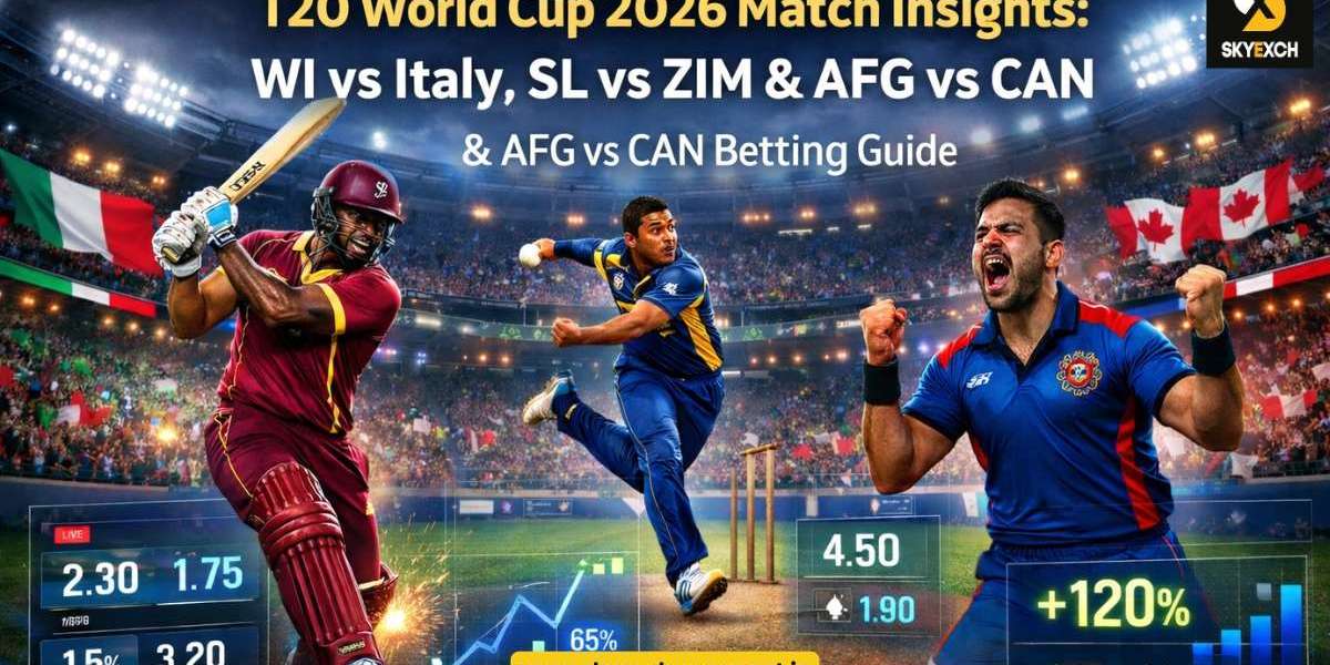 T20 World Cup 2026 Match Insights: WI vs Italy, SL vs ZIM & AFG vs CAN Betting Guide