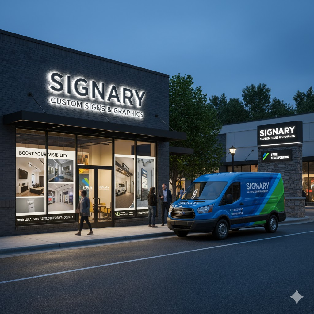 Top 7 Types of Business Signs to Boost Your Brand Visibility in Cumming, GA