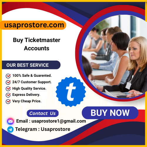Buy Ticketmaster Accounts - 100% Safe & Active Accounts