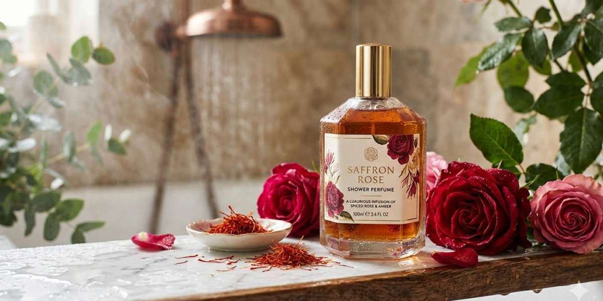 Saffron Rose Shower Perfume – Luxurious Floral Shower Fragrance Guide