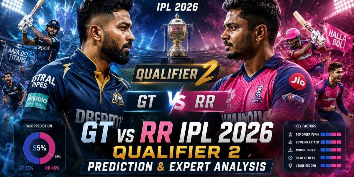 GT vs RR IPL 2026 Qualifier 2 Prediction & Expert Analysis