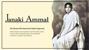 ## Janaki Ammal Biography