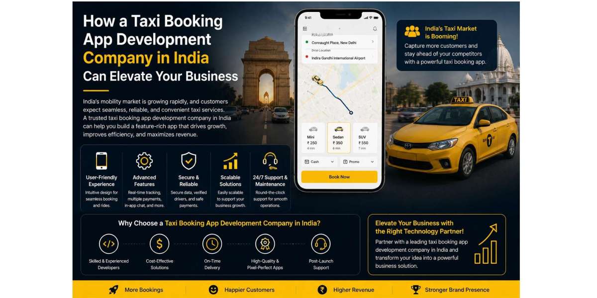 How a Taxi Booking App Development Company in India Can Elevate Your Business