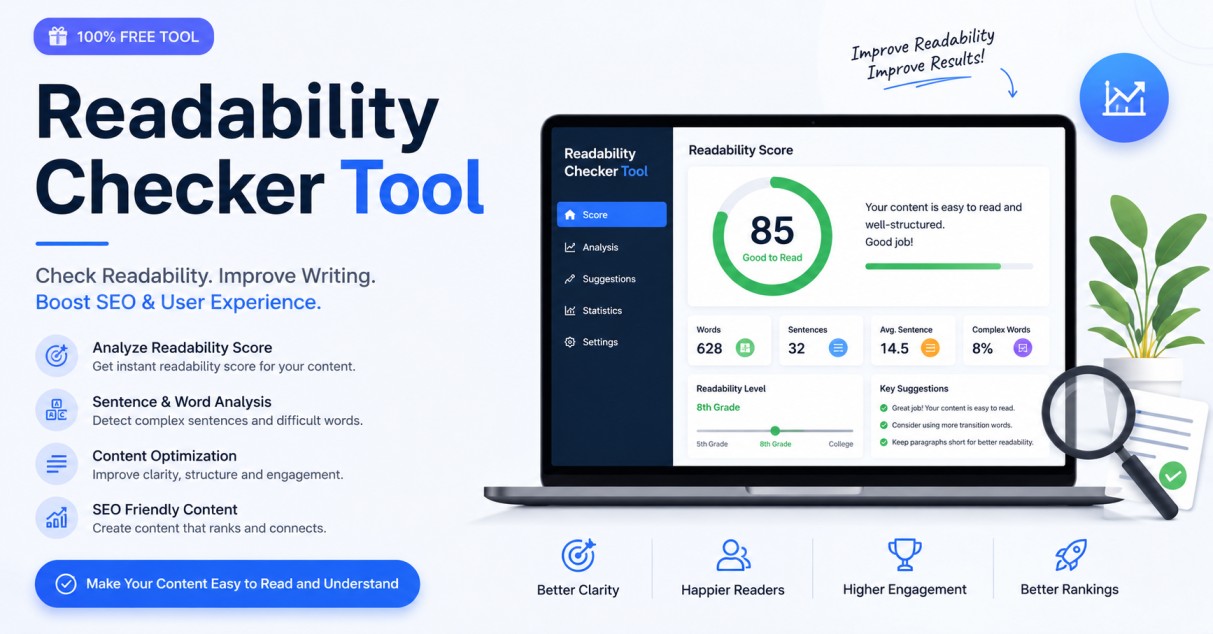 Free Readability Checker Tool | Readability Score for SEO